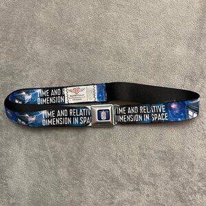 Doctor Who Seatbelt Buckle Adjustable Belt 2012